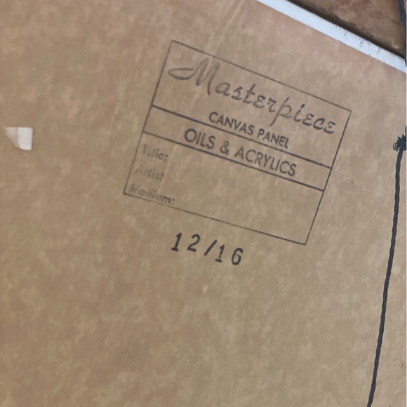 Original Handmade Vintage Oil Painting Fall floral Theme Artist original tag - Picture 4 of 11